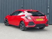Used Honda Civic Sport 182 HP (133 kW) 2018 Red Hatchback