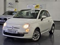 Used Fiat 500 Pop Star 69 HP (50 kW) 2015 White Hatchback