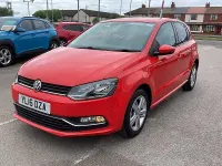 Used VW Polo Match 2016 Red Hatchback