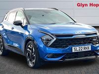 Used Kia Sportage GT-Line S 150 HP (110 kW) 2022 Blue SUV