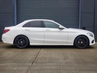 Used Mercedes C220 AMG line 2016 White Sedan