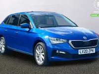 Gebraucht Skoda Scala SE L 116 PS (85 kW) 2020 Blau Kleinwagen
