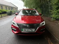 Käytetty MG MG5 EV Exclusive 114 kW (156 HP) 2021 Punainen Farmari