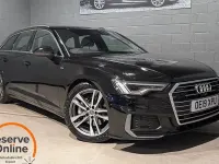 Used Audi A6 S-Line 245 HP (180 kW) 2019 Black Estate
