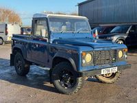 Used Land Rover Defender 2001 Blue Pickup