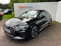 Used Audi A3 S-Line 2024 Black Sedan