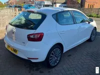Gebraucht Seat Ibiza CONNECT 90 PS (66 kW) 2016 Weiß Kleinwagen