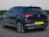 Used VW Polo Match 95 HP (69 kW) 2025 Black Hatchback