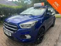 Used Ford Kuga ST-Line X 180 HP (132 kW) 2017 Blue SUV