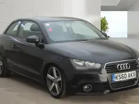 Used Audi A1 Sport 105 HP (77 kW) 2011 Black Hatchback