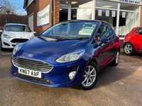 Used Ford Fiesta Zetec 70 HP (51 kW) 2017 Blue Hatchback