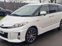 Used Toyota Estima Hybrid 2014 White Estate