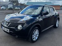 Used Nissan Juke Acenta Premium 117 HP (86 kW) 2013 Black SUV