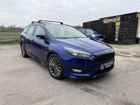 Used Ford Focus ST-Line 125 HP (91 kW) 2017 Blue Estate