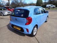 Used Kia Picanto 66 HP (48 kW) 2020 Blue Hatchback