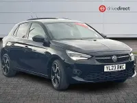 Used Vauxhall Corsa Ultimate 130 HP (95 kW) 2023 Black Hatchback