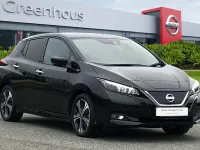 Used Nissan Leaf 110 kW (150 HP) 2021 Black Hatchback