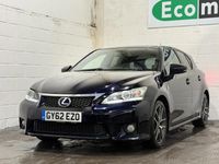 Used Lexus CT200h Sport Line 2012 Black Hatchback