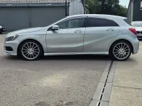 Used Mercedes A180 AMG line 122 HP (89 kW) 2014 Silver Hatchback