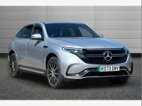 Used Mercedes EQC400 AMG line 300 kW (408 HP) 2023 Silver SUV