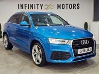Used Audi Q3 S-line plus 184 HP (135 kW) 2015 Blue SUV