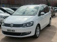 Usado VW Sharan 150 HP (110 kW) 2019 Branco Monovolume