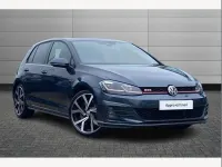 Used VW Golf VIII GTI 245 HP (180 kW) 2020 Isaac blue steel Hatchback