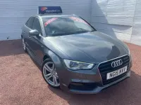 Used Audi A3 S-Line 150 HP (110 kW) 2015 Grey Sedan