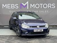 Used VW Golf VII R-line 2017 Blue Hatchback