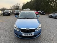 Used Skoda Fabia SE 2013 Blue Hatchback