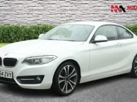 Used BMW 220 Sport Line 2014 White Coupe