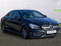 Used Mercedes CLA180 AMG line 122 HP (89 kW) 2018 Black Sedan