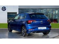Used VW Polo Match 95 HP (69 kW) 2025 Reef blue metallic Hatchback