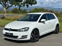Used VW Golf VII Edition 110 HP (80 kW) 2016 White Hatchback