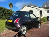 Used Fiat 500 Lounge 85 HP (62 kW) 2012 Purple Hatchback