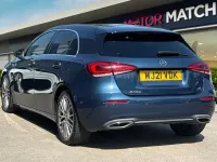 Begagnad Mercedes A180 Executive 2021 Blå Halvkombi