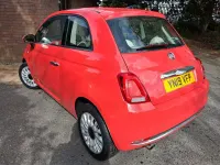 Used Fiat 500 Lounge 69 HP (50 kW) 2019 Pink Hatchback