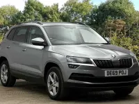 Used Skoda Karoq SE 115 HP (84 kW) 2019 Business grey metallic SUV