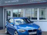Used BMW 118 M Sport 170 HP (125 kW) 2013 Blue Hatchback