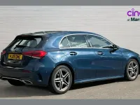 Used Mercedes CLA200 AMG Line Premium 161 HP (118 kW) 2019 Blue Estate