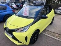 Used Toyota Aygo X-cite 68 HP (50 kW) 2017 Yellow Hatchback