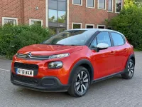 Used Citroën C3 Feel 82 HP (60 kW) 2018 Orange Hatchback