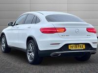 Used Mercedes GLC250 AMG line 211 HP (155 kW) 2019 Polar white Coupe