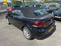 Used VW Golf Cabriolet SE 105 HP (77 kW) 2015 Black Cabriolet
