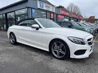 Used Mercedes C300 AMG Line Premium Plus 245 HP (180 kW) 2017 White Cabriolet