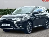 Used Mitsubishi Outlander P-HEV 203 HP (149 kW) 2016 Black Estate