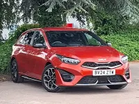 Used Kia Ceed GT-Line 158 HP (116 kW) 2024 Orange Hatchback