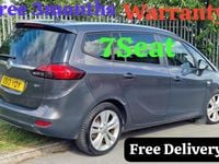 Used Vauxhall Zafira SRi 2013 Grey MPV
