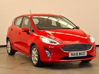 Used Ford Fiesta Zetec 100 HP (73 kW) 2018 Red Hatchback
