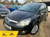 Used Vauxhall Zafira Design Edition 115 HP (84 kW) 2012 Black MPV